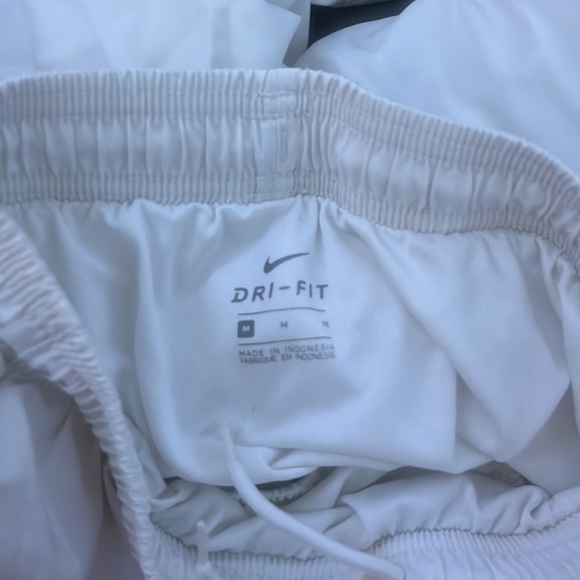 Nike White DRI-FIT Soccer Shorts (Medium) - Picture 3 of 4
